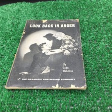 Look Back in Anger John Osborne 1959 The Dramatic Publishing Company Book PB