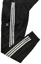 Adidas Adicolor Superstar SST Track Pants Black Men Size 2XL Pantaloni Tuta Uomo