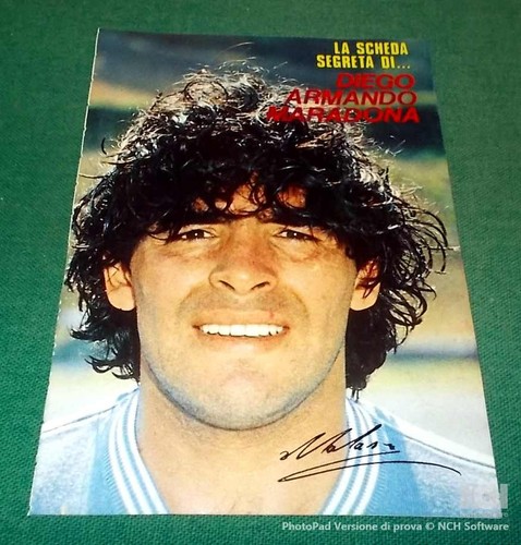 Scheda segreta maradona - la,