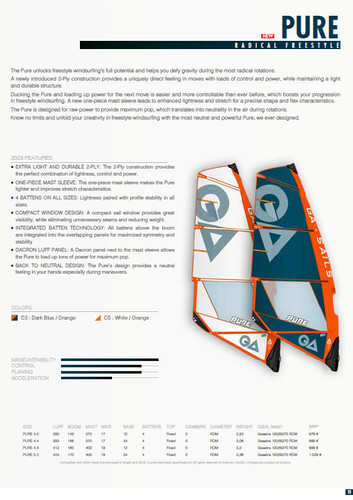 Windsurfing sail gaastra - windsurfing,