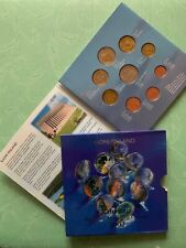 FINLANDIA 2002 serie Divisionale 8 valori da 1 cent a 2 euro in FDC con Argento