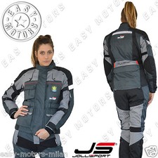 GIACCA GIUBBINO 4 STAGIONI DONNA ZERO TOURING JOLLISPORT SCOOT. MOTO CON PROTEZ.