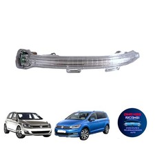 FANALINO SPECCHIO SPECCHIETTO RETROVISORE FRECCIA A LED SX VW GOLF 7 VII TOURAN