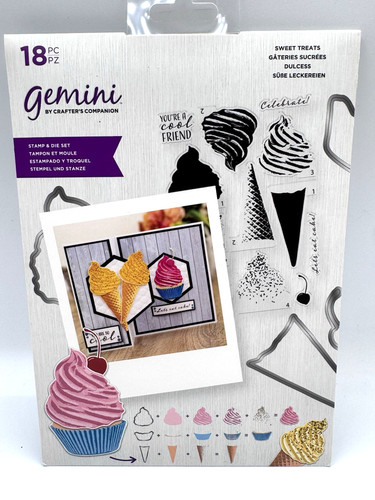 Gemini sweet treats - sweet, stamp