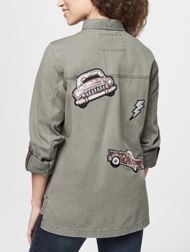 Aeropostale sequin car shirt - sequin,