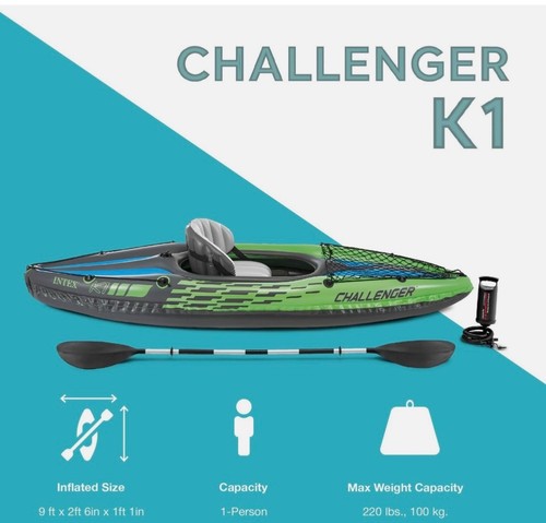 Intex challenger set kayak - intex,