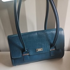 Borsa Fiorelli blu ecopelle