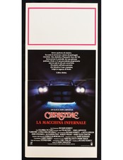 locandina CHRISTINE LA MACCHINA INFERNALE john carpenter auto car horror B324