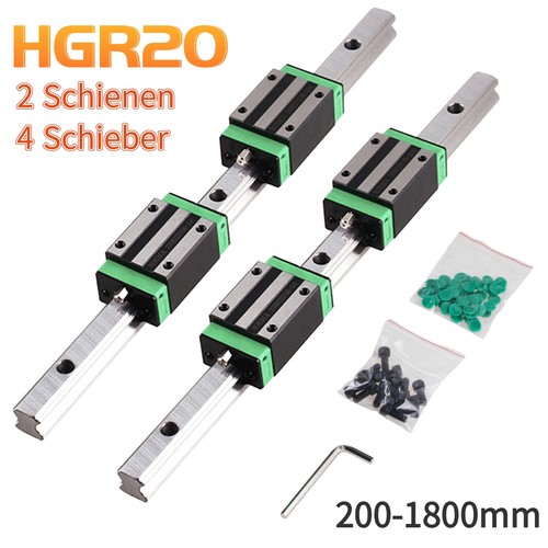 Guida lineare hgr20 - 2x,