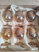 bicchieri vintage cristallo di