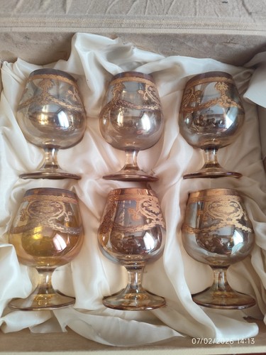 Bicchieri vintage cristallo - vintage,