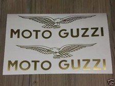 2 adesivi MOTO GUZZI aquila