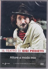 ATTORE A MODO MIO DVD Il Teatro di Gigi Proietti Nuovo Sigillato M06825