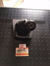 AUDI A4 8E B6 B7 POMELLO IN PELLE 6 MARCE CROMO CON CUFFIA ORIGINALE