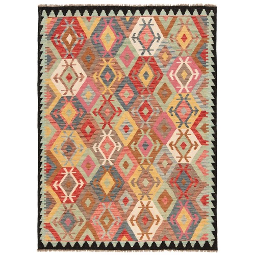 Kelim afghan handgewebter - afghan,