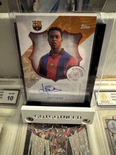 Patrick Kluivert Auto /25 Barcellona 125 anni Barca Legend LA PK 2025 Card Topps