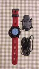 Garmin Fenix 3 - Orologio GPS 47mm - Nero/Rosso