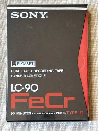 Sony elcaset fecr - lc-90, type