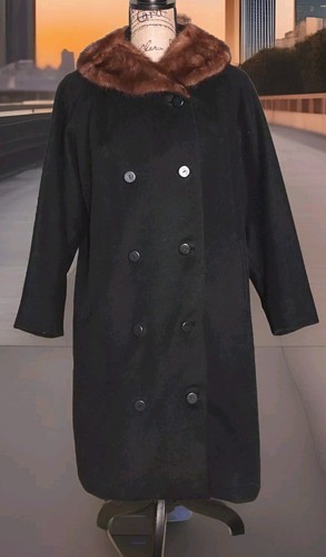 Splendido cappotto lana nero