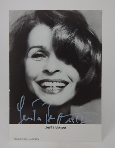 Autografo attrice tedesca