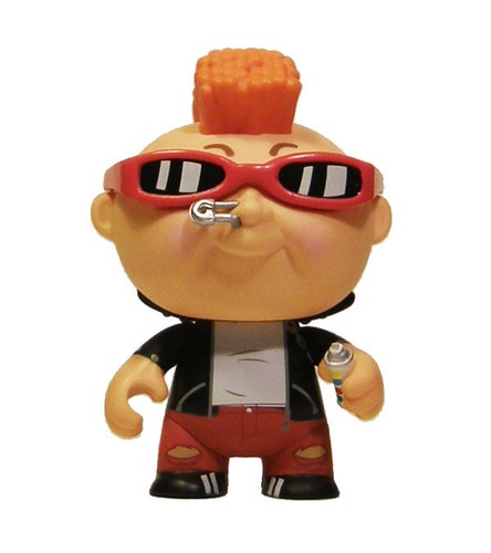 New wave dave garbage pail - garbage,