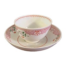 Tazza e piattino senza mani