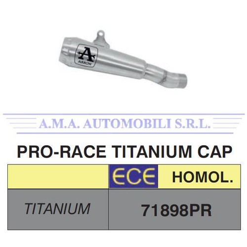 Terminale pro race titanio - pro-race,