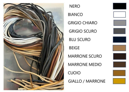 Lacci vero cuoio - vero,