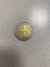 moneta 2 euro errore conio Cipro Kibris 2008