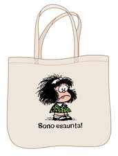 Mafalda sono esaurita. Borsa -