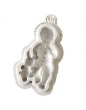 STAMPO IN SILICONE BIMBO CON