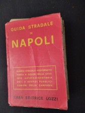 guida stradale di Napoli con pianta della città	 di Autori Vari, Lozzi