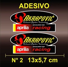 Adesivi Sticker  AKRAPOVIC  APRILIA | MOTOGP DUCATI HONDA YAMAHA VR46 YOSHIMURA