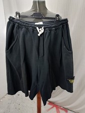 Articolo e3325 short uomo Stone Island nero, taglia XL, vita 42/56cm con elastic