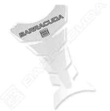 BARRACUDA Paraserbatoio Protezione Serbatoio Trasparente+Carbon Universale moto