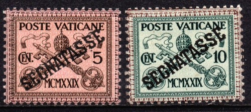 Vaticano 1931 segnatasse - vaticano,