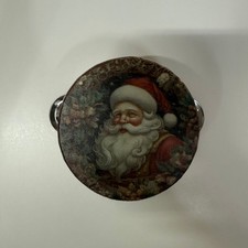 Tamburella in legno Natalizia