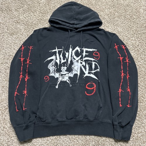Felpa con cappuccio juice wrld - con,