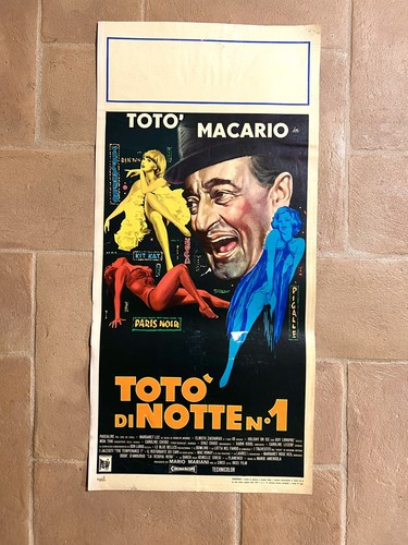 Locandina toto notte n1 - locandina, di