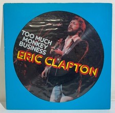 I106864 LP 33 giri Picture Disc - Eric Clapton - Too much monkey business - 1984