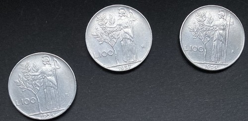 Monete 100 lire - 100,