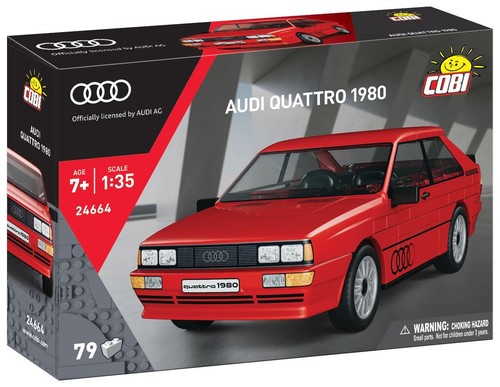 Cobi 24664 audi quattro - quattro, 1980