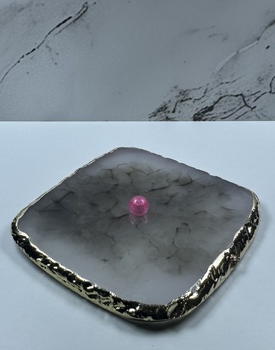 Piercing finto rosa - , foro