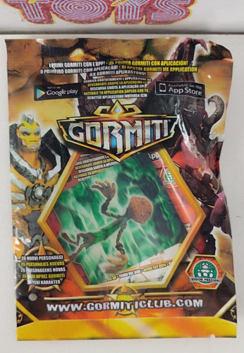 Gormiti bustina giochi - gormiti,