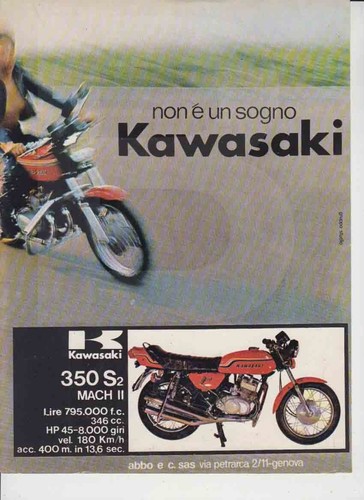 Advertising pubblicità moto - advertising,