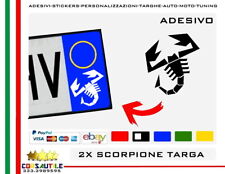 ADESIVI PER TARGA AUTO