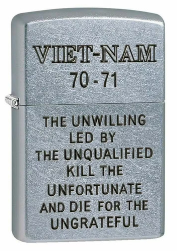 Accendino zippo vietnam - zippo:,