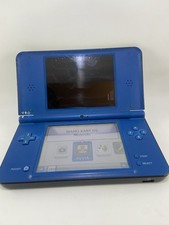 Nintendo DS XL  Console, blu schermo superiore rotto Per Parti Di Ricambio