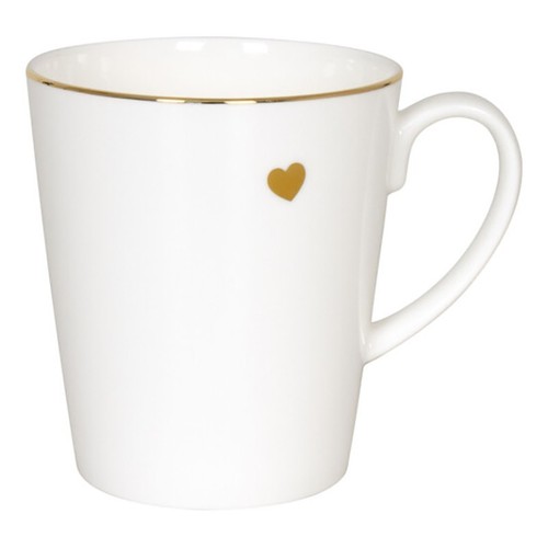 Tazza konitz cuore oro in - cuore,