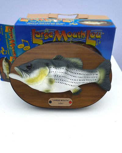 Grande bocca lou - pesce, che